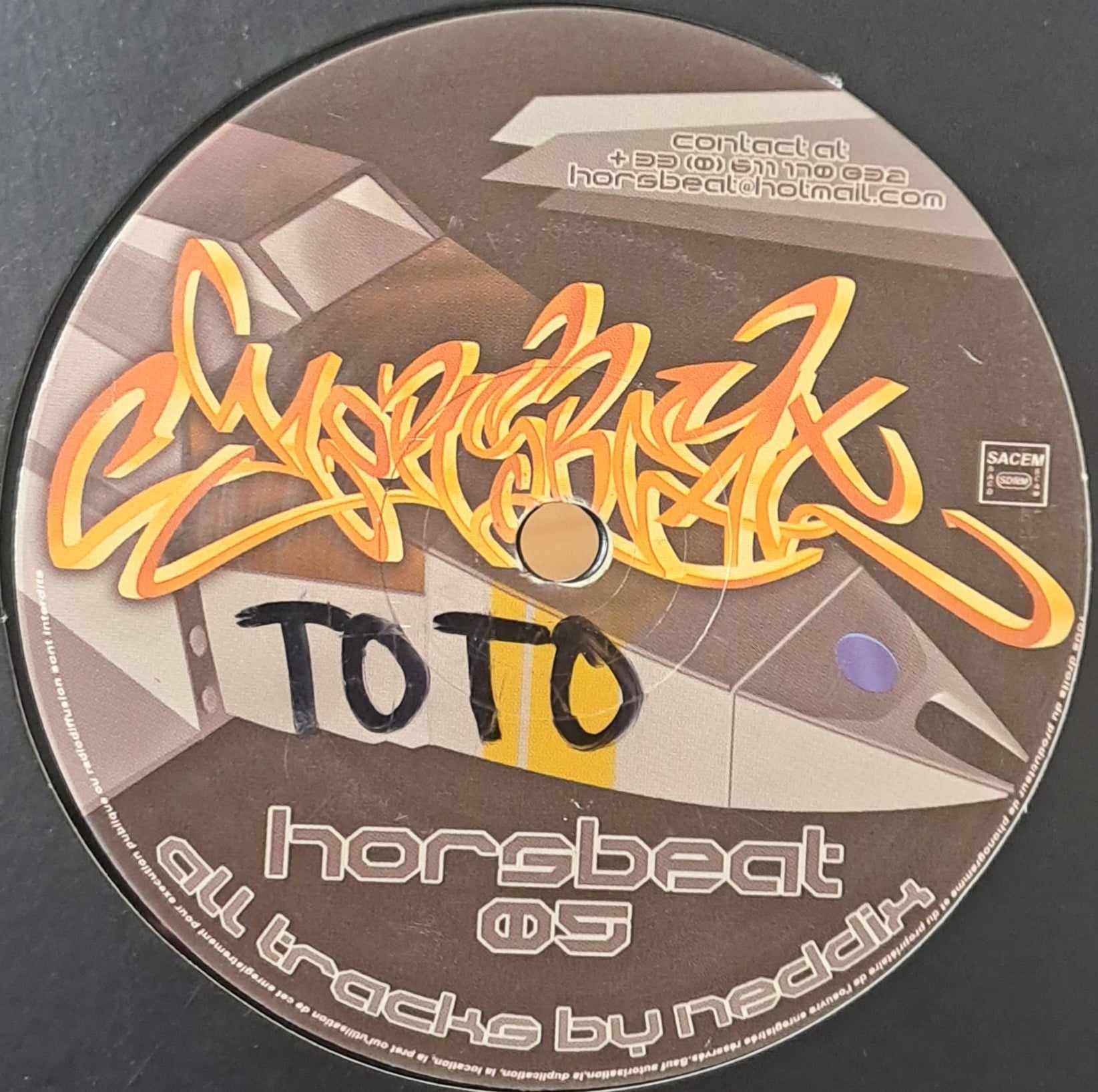 Hors Beat Records 05 - vinyle freetekno